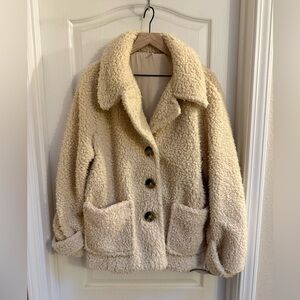 Free People So Soft So Cozy Pea Coat